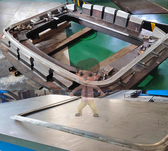 工業(yè)鋁型材拉彎在拉彎加工出錯(cuò)時(shí)如何補(bǔ)救