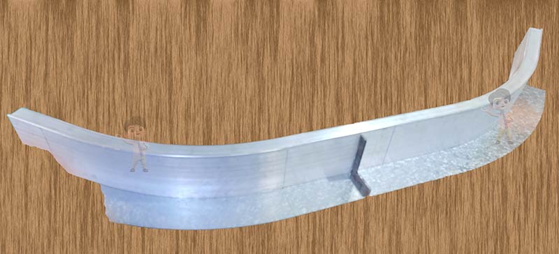 汽車(chē)鋁保險(xiǎn)杠