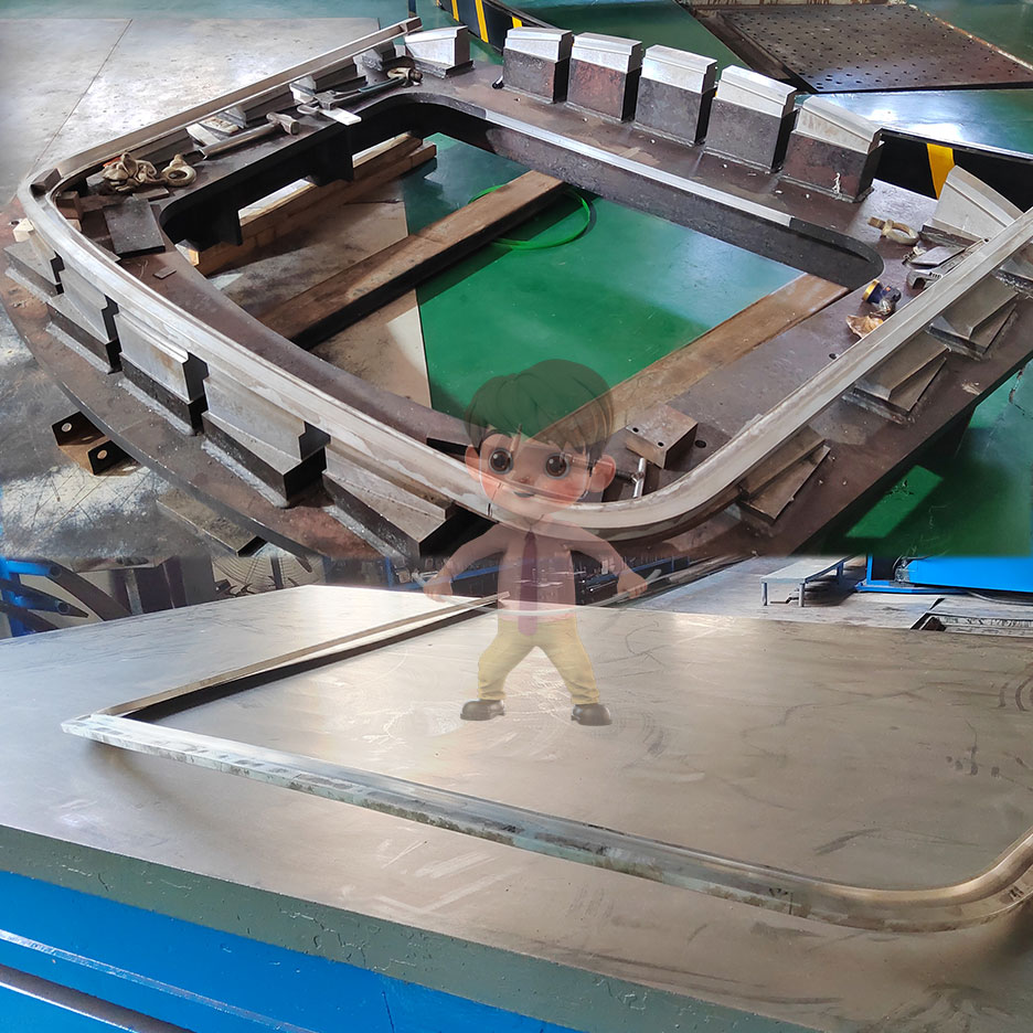 高鐵車窗鋁合金雙曲帶扭曲彎弧=1696327507