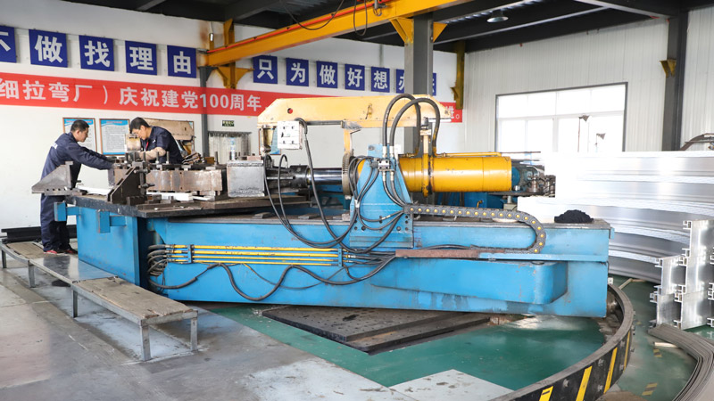 抗菌不銹鋼拉彎加工工藝北京拉彎加工廠家的關鍵技術